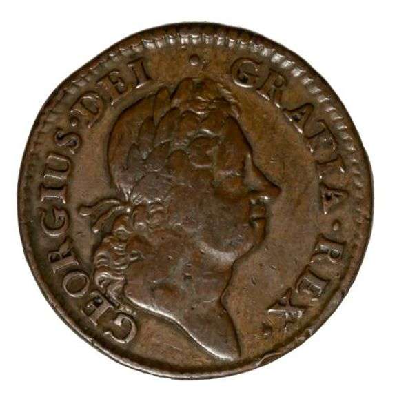 Sharp 1723 Hibernia Half Penny US Colonial