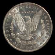 1890 Proof Like BU Morgan Dollar