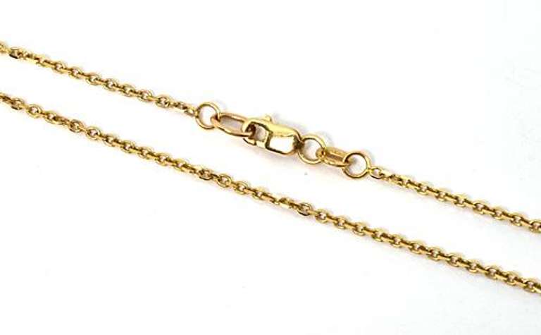 Sturdy 14k Cable Link Necklace