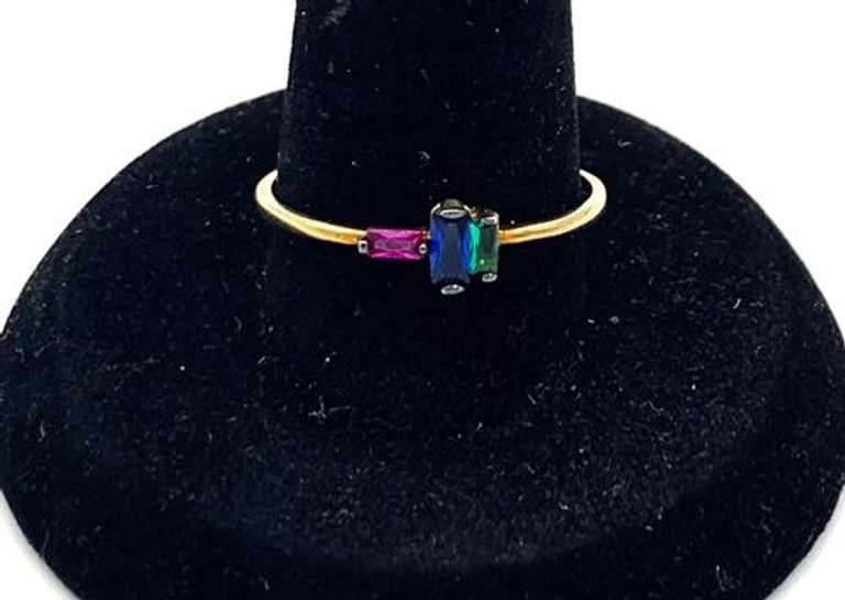 Fun Multi-color Gemstone Ring