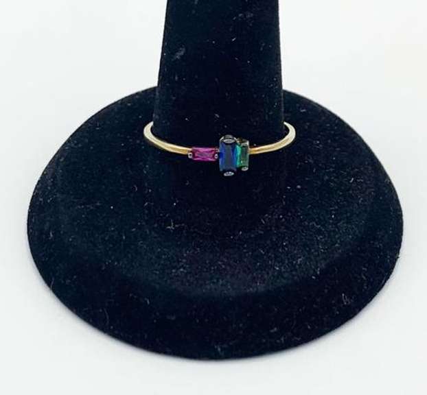Fun Multi-color Gemstone Ring