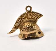 Unusual 14k Roman Gladiator's Helmet