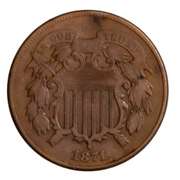 1871 Two Cent Piece