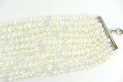 Stunning Freshwater Pearls 10-Strand Choker