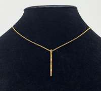 Sassy Multi-color Gemstone Bar Pendant Necklace