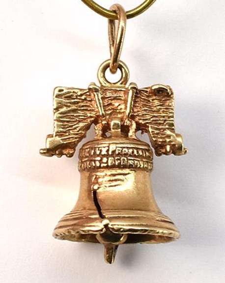 Well Detailed Liberty Bell Charm