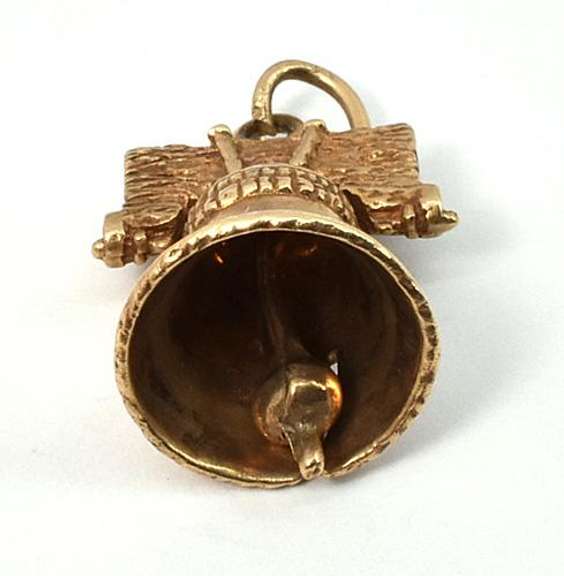 Well Detailed Liberty Bell Charm