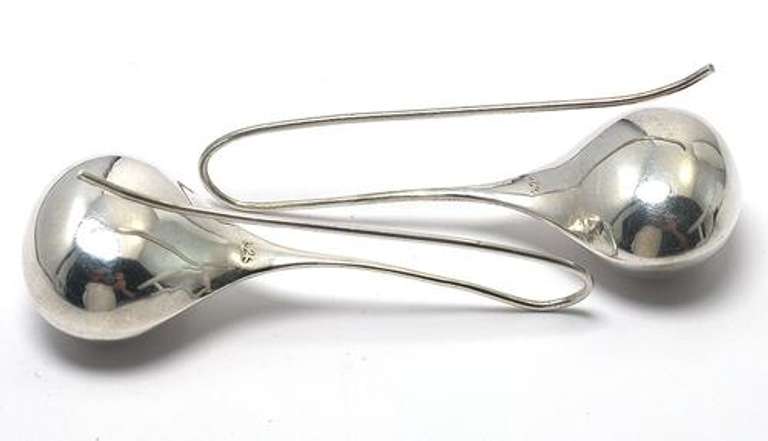 Tear Drop 925 Sterling Silver Earrings