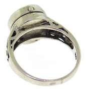 Sterling Silver Locket Ring