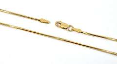 Popular 14k Snake Necklace