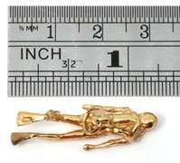 Nicely Detailed Scuba Diver Charm