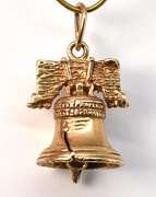 Well Detailed Liberty Bell Charm
