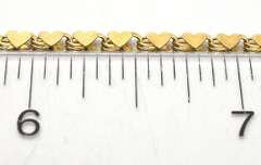 Beverly Hills Gold Heart Bracelet, 14KT Yellow Gold