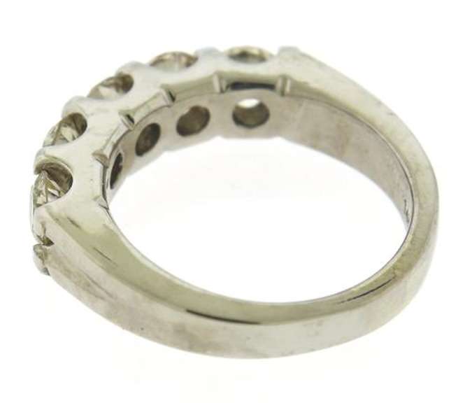 Impressive 1.34ctw RBC Diamond White Gold Band