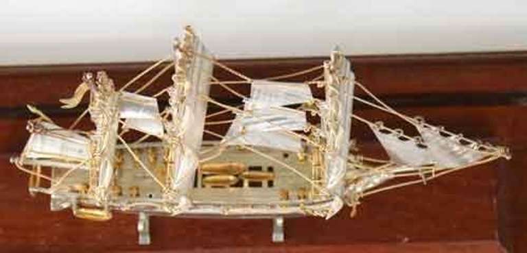 CSS Alabama Sterling Silver Ship In Presentation Case