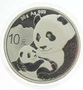 2019 China 10 Yuan Silver Panda in Mint Capsule