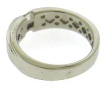 Gent's Platinum Princess Cut Diamond Band