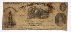 $1 Bank Of Pittsylvania 1861 Note