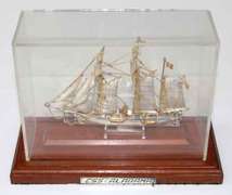 CSS Alabama Sterling Silver Ship In Presentation Case