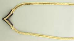 Vintage Gold Plated Custom Jewerly Necklace