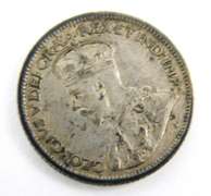 1915 Canada 10 Cent Coin