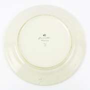 Vintage Signed French Quimper Motto Plate