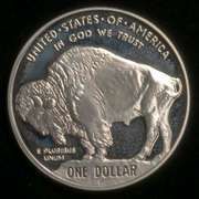 2001 D Buffalo Gem Proof Comm Dollar