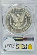 Blazing Gem BU 1880-S Morgan Silver Dollar. PCGS MS65
