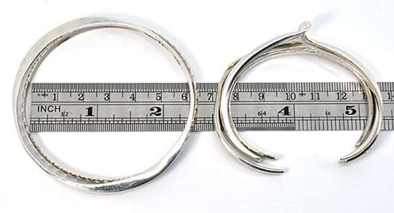 Five Fashionable Bangles in .925 Silver