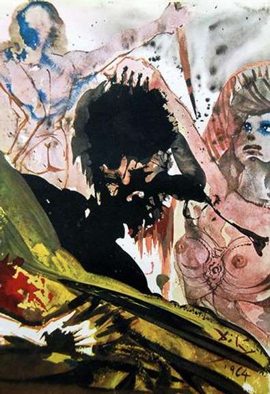 'Jerusalem Bible' By Dali Circa 1970