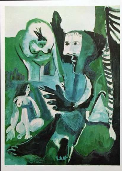 Pablo Picasso, From 'Les Dejeuners' Suite