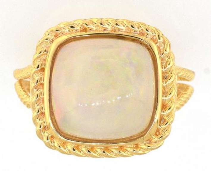 Darling Fire Opal Ring in Vermeil