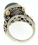 Iffy Cultured Fresh Water Black 12mm Pearl Ring
