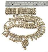 Alluring Ethnic Necklace & Bracelet in 70% Silver