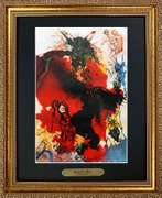 Vintage Salvador Dali From 'Jerusalem Bible'