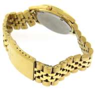 Men's Gold Marker Dial Watch