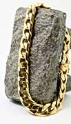 Classic Mans Heavy 14K Curb Link Bracelet