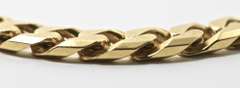 Classic Mans Heavy 14K Curb Link Bracelet