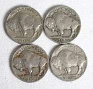 148 Unsearched Full Date Buffalo Nickels