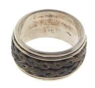 Vintage Sterling Silver Band