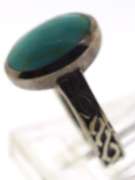 Vintage Sterling Silver Turquoise Ring