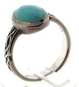 Vintage Sterling Silver Turquoise Ring