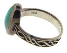 Vintage Sterling Silver Turquoise Ring