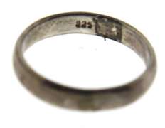 Vintage Sterling Silver Band