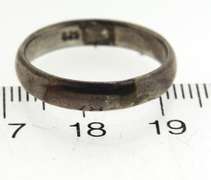 Vintage Sterling Silver Band