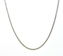 White Gold Serpentine Necklace