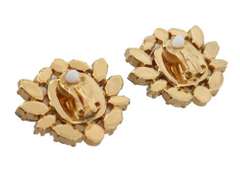 DOLCE & GABBANA CLEAR GRAY NATALE EARRINGS