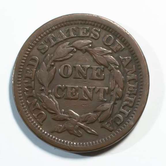 1846 Tall Date Large Cent