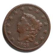 1828 Large Cent