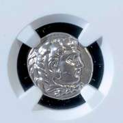 Macedon Alexander 111 336-323BC Drachm NGC AU